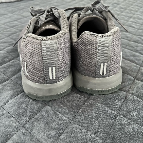 Nobull Shoes Women's Size 8.5 Impact Sneaker Gray Mesh Lace Up Trainers - Picture 4 of 10